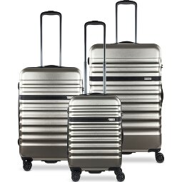 Bugatti Corium 4-wheel suitcase set 3 pcs.  Variant 1