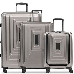 Redolz Essentials 14 4 wheels Suitcase set 3-piece with expansion pleat  Variant 3