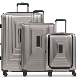 Redolz Essentials 14 4 wheels Suitcase set 3-piece with expansion pleat  Variant 3