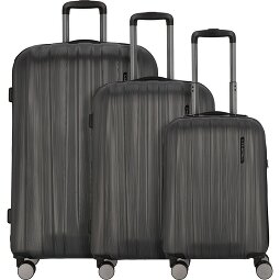 Polestream Moonrock 4 wheels Suitcase set 3-piece with expansion pleat  Variant 1