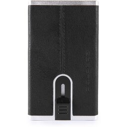 Piquadro Black Square credit card case RFID leather 6 cm  Variant 1