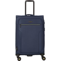 d&n Travel Line 9704 4 wheels Trolley M 68 cm with expansion pleat  Variant 2