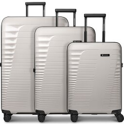 Farmhood Straw Edition 4 wheels Suitcase set 3-piece Expandable  Variant 1