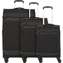 d&n Travel Line 9504 4 wheels Suitcase set 3-piece with expansion pleat  Variant 1