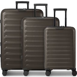 d&n Toronto 4 wheels Suitcase set 3-piece with expansion pleat  Variant 3