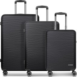 Franky Dallas 3.0 4-wheel suitcase set 3-piece with expansion fold  Variant 1