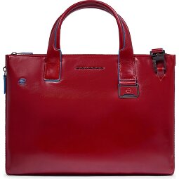 Piquadro Blue Square Shopper Bag Leather 38 cm Laptop compartment with expansion pleat  Variant 5