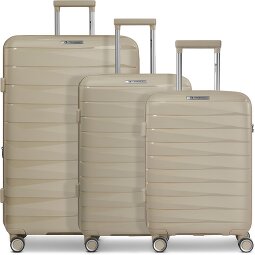 Franky London 4 wheels Suitcase set 3-piece with expansion pleat  Variant 1