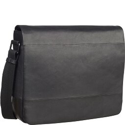 Leonhard Heyden Hamburg Messenger leather 38 cm laptop compartment  Variant 2