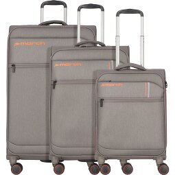 March15 Trading Silhouette 4 wheels Suitcase set 3-piece with expansion pleat  Variant 2