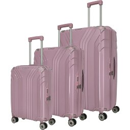 Travelite Elvaa 4 roll suitcase set 3pcs.  Variant 1