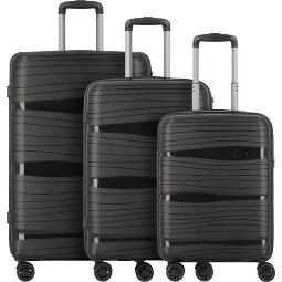 d&n Travel Line 4300 4 wheels Suitcase set 3-piece  Variant 3