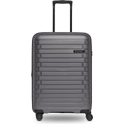 Pactastic Collection 04 THE MEDIUM + 4 wheels Trolley M 66 cm with expansion pleat  Variant 1