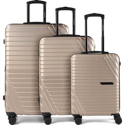 Cocoono Larnaka 4 wheels Suitcase set 3-piece with expansion pleat  Variant 2
