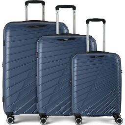 Benzi 5808 4 wheels Suitcase set 3-piece with expansion pleat  Variant 1