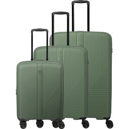 Travelite Air Stripe 4 wheels Suitcase set 3-piece Expandable  Variant 1