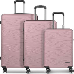 Franky Dallas 3.0 4-wheel suitcase set 3-piece with expansion fold  Variant 4