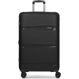 d&n Travel Line 4300-Plus 4 wheels Trolley L 76 cm with expansion pleat  Variant 1