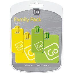 Go Travel Address tag set 4 pcs.  Variant 2