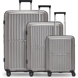 Pactastic Collection 01 4-wheel suitcase set, 3 pieces, with expansion fold  Variant 2