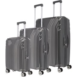 Travelite Elvaa 4 roll suitcase set 3pcs.  Variant 2