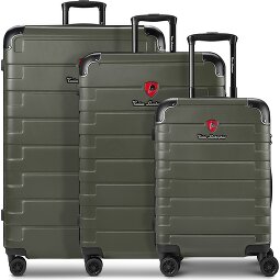 Tonino Lamborghini Milano Trolley 3-SET with expansion fold and XL Trunk  Variant 3