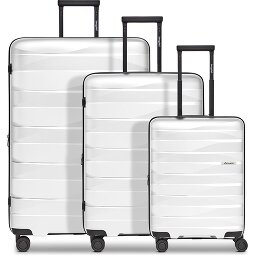 Bergpfeil Travel 4-wheel suitcase set, 3-piece, with stretch fold  Variant 5