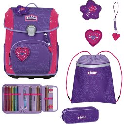 Scout Neo Exklusiv Superflash Extreme School bag set 4-piece  Variant 1 Scout Neo Exklusiv Superflash Extreme School bag set 4-piece  Variant 1