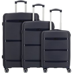 d&n Travel Line 4200 4-wheel suitcase set 3 pcs.  Variant 1