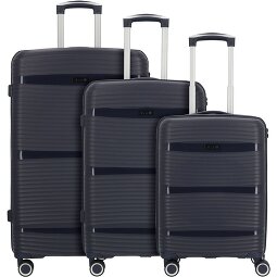 d&n Travel Line 4200 4-wheel suitcase set 3 pcs.  Variant 1 d&n Travel Line 4200 4-wheel suitcase set 3 pcs.  Variant 1
