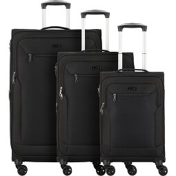 d&n Travel Line 6804 4 Roll Suitcase Set 3pcs.  Variant 4