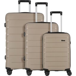 d&n Travel Line 4100 4 wheels Suitcase set 3-piece  Variant 6