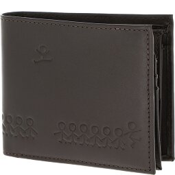 oxmox Leather Wallet RFID protection Genuine Leather 10 cm  Variant 11