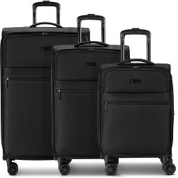 Bugatti Valencia Soft 4 wheels Suitcase set 3-piece with expansion pleat  Variant 1 Bugatti Valencia Soft 4 wheels Suitcase set 3-piece with expansion pleat  Variant 1