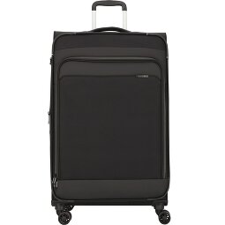 d&n Travel Line 9504 4 wheels Trolley L 76 cm with expansion pleat  Variant 1