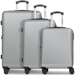 Check.In Paradise 2.0 4 wheels Suitcase set 3-piece with expansion pleat  Variant 3