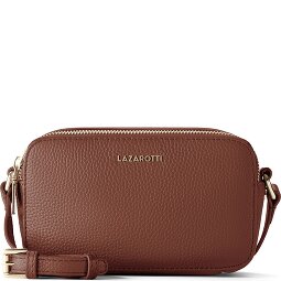 Lazarotti Bologna Leather Shoulder Bag Camera-Bag Leather Double-Zip 18 cm  Variant 1