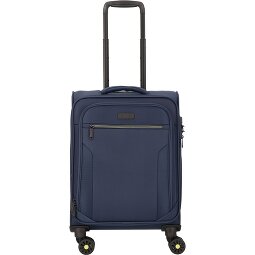 d&n Travel Line 9704 4 wheels Cabin trolley S 55 cm with expansion pleat  Variant 2