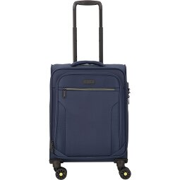 d&n Travel Line 9704 4 wheels Cabin trolley S 55 cm with expansion pleat  Variant 1