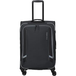 Travelite Corsiica 4 wheels Trolley M 67 cm with expansion pleat  Variant 1