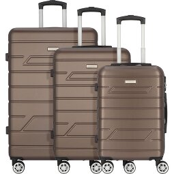 Nowi Bergamo 4 wheels Suitcase set 3-piece  Variant 2