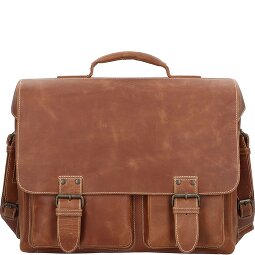 aunts & uncles Hunter Finn briefcase leather 40 cm laptop compartment  Variant 2