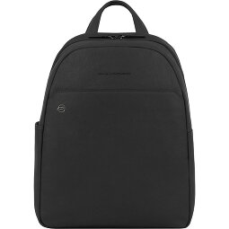 Piquadro Black Square Daypack Leather 36 cm Laptop compartment  Variant 1