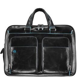 Piquadro Blue Square briefcase leather 41 cm laptop compartment  Variant 2
