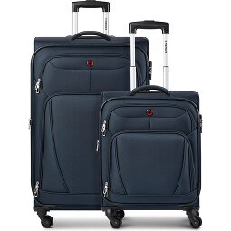 Wenger Beaumont 4-wheel Suitcase Set (S+L) expandable gusset  Variant 2