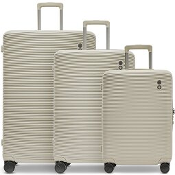 Echolac Ultima 4 wheels Suitcase set 3-piece with expansion pleat  Variant 1