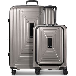 Redolz Essentials 14 4-wheel suitcase set 2 pcs. laptop compartment with expansion fold  Variant 3