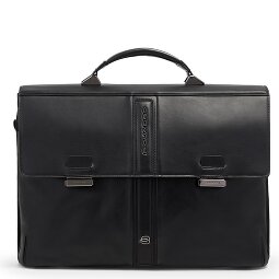 Piquadro Victor Briefcase RFID protection Genuine Leather 42 cm Laptop compartment  Variant 1