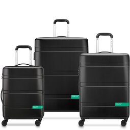 Delsey Paris x United Colors of Benetton Now Hardside 4-wheel suitcase set 3 pcs. with expansion fold  Variant 1