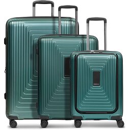 Redolz Essentials 14 4 wheels Suitcase set 3-piece with expansion pleat  Variant 5